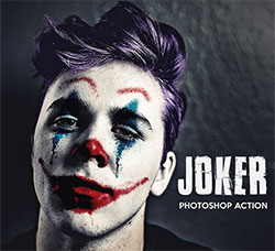 极品PS动作－滑稽之人(含高清视频教程)：Joker - Photoshop Action